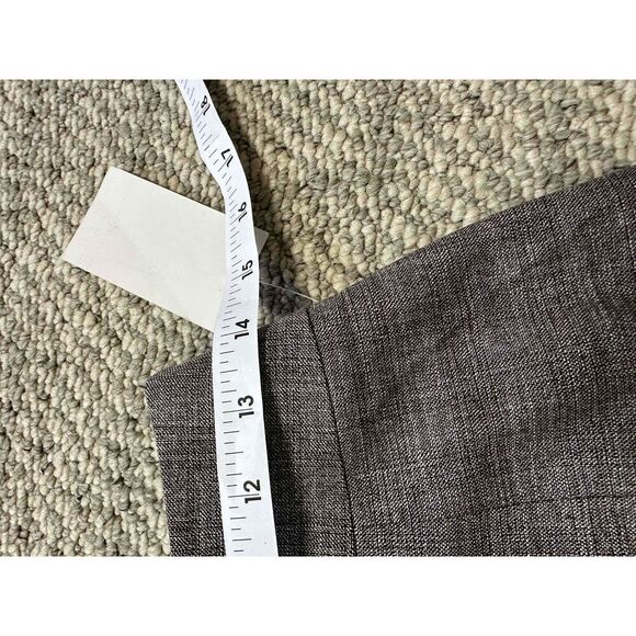 NWT Nordstrom Semantiks Gray Pencil Skirt Petite Size 6 Viscose Blend - Picture 7 of 10